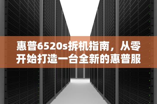 惠普6520s拆机指南，从零开始打造一台全新的惠普服务器，惠普6520s拆机图解