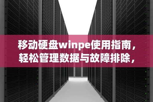 移动硬盘winpe使用指南，轻松管理数据与故障排除，移动硬盘windows无法完成格式化