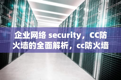 企业网络 security，CC防火墙的全面解析，cc防火墙软件