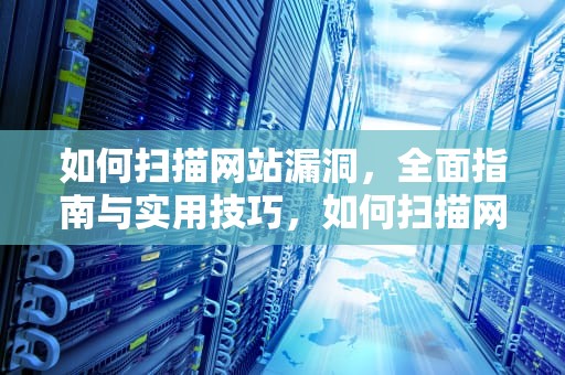 如何扫描网站漏洞,全面指南与实用技巧,如何扫描网站漏洞文件 如何扫描网站漏洞,全面指南与实用技巧,如何扫描网站漏洞文件