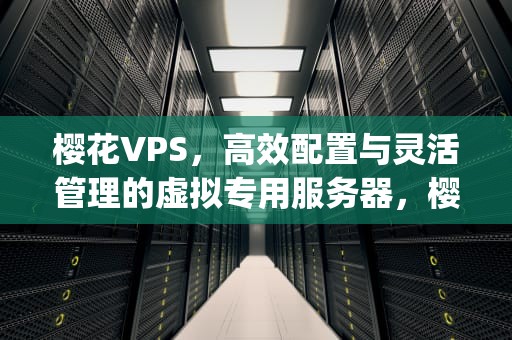 樱花VPS，高效配置与灵活管理的虚拟专用服务器，樱花vps有什么优势