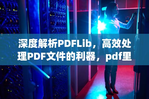深度解析PDFLib，高效处理PDF文件的利器，pdf里编辑文字怎么换行