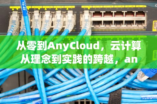 从零到AnyCloud，云计算从理念到实践的跨越，anyclouds