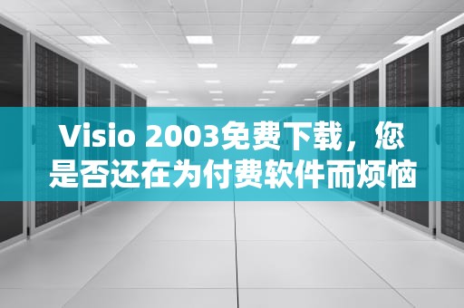 Visio 2003免费下载，您是否还在为付费软件而烦恼？visio2003下载 免费安装版