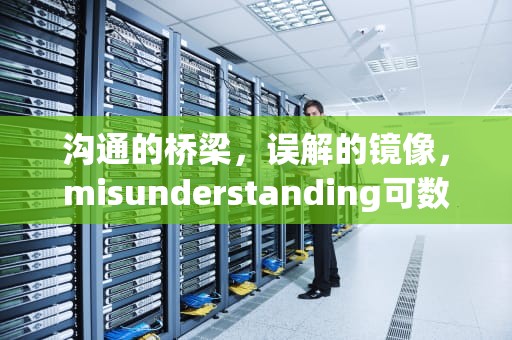 沟通的桥梁，误解的镜像，misunderstanding可数吗