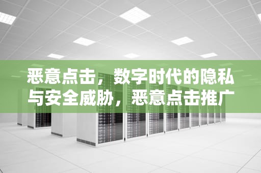 恶意点击，数字时代的隐私与安全威胁，恶意点击推广神器