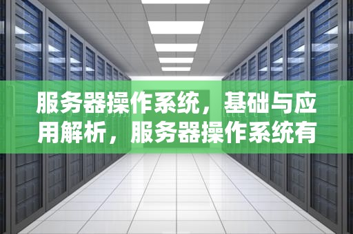 服务器操作系统，基础与应用解析，服务器操作系统有哪些