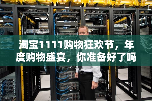 淘宝1111购物狂欢节，年度购物盛宴，你准备好了吗？1111淘宝有什么活动