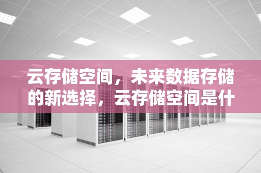 云存储空间，未来数据存储的新选择，云存储空间是什么意思