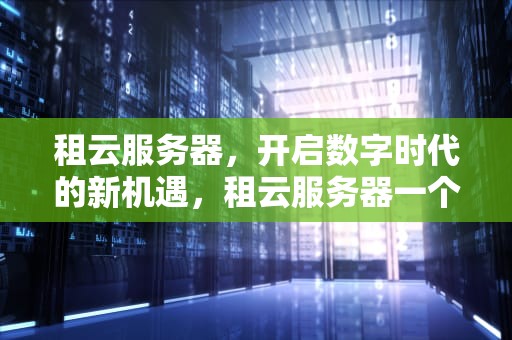 租云服务器，开启数字时代的新机遇，租云服务器一个月多少钱