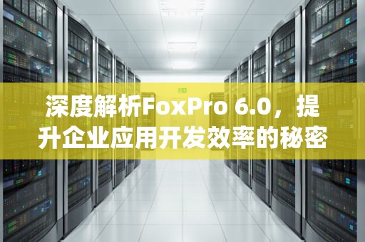 深度解析FoxPro 6.0，提升企业应用开发效率的秘密武器，foxpro6.0安装教程