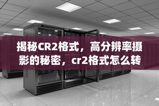 揭秘CR2格式，高分辨率摄影的秘密，cr2格式怎么转换jpg