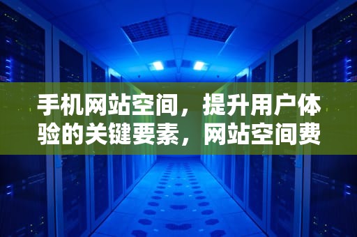 手机网站空间，提升用户体验的关键要素，网站空间费用一年多少