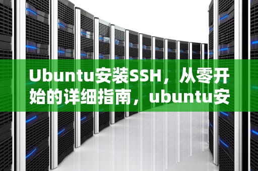 Ubuntu安装SSH，从零开始的详细指南，ubuntu安装ssh服务