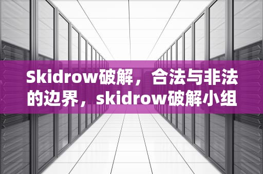 Skidrow破解，合法与非法的边界，skidrow破解小组官网