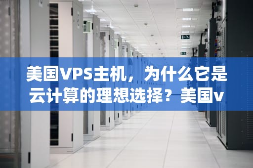 美国VPS主机，为什么它是云计算的理想选择？美国vps主机论坛