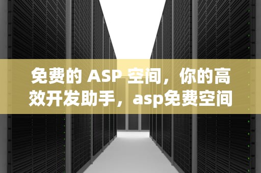 免费的 ASP 空间，你的高效开发助手，asp免费空间试用