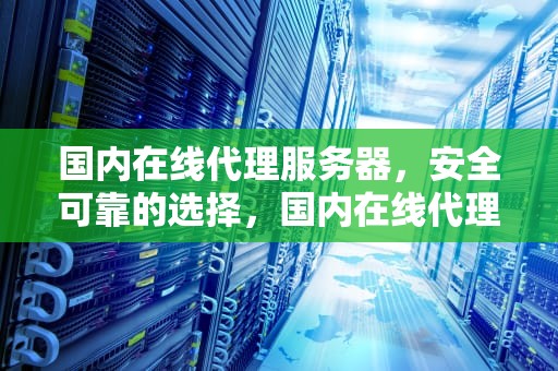 国内在线代理服务器，安全可靠的选择，国内在线代理服务器有哪些