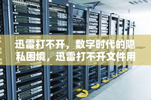 迅雷打不开，数字时代的隐私困境，迅雷打不开文件用什么软件打开