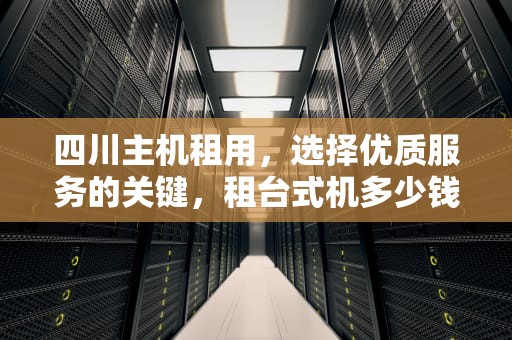 四川主机租用，选择优质服务的关键，租台式机多少钱一台成都