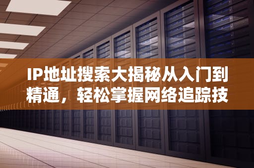IP地址搜索大揭秘从入门到精通，轻松掌握网络追踪技巧
