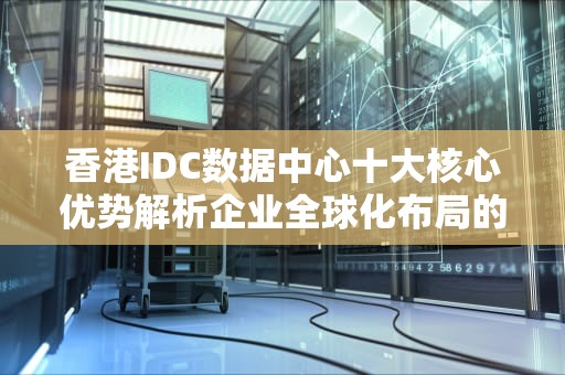 香港IDC数据中心十大核心优势解析企业全球化布局的黄金枢纽