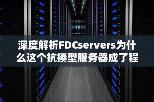 深度解析FDCservers为什么这个抗揍型服务器成了程序员的秘密武器？