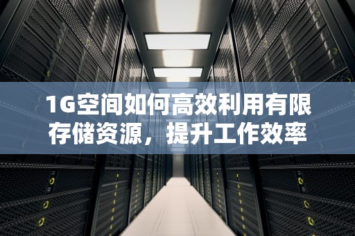 1G空间如何高效利用有限存储资源，提升工作效率