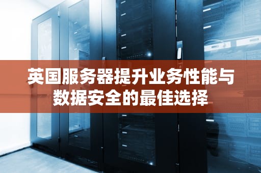 英国服务器提升业务性能与数据安全的最佳选择