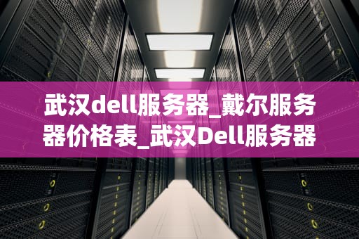 武汉dell服务器_戴尔服务器价格表_武汉Dell服务器的应用与优势