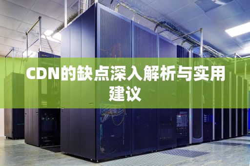 CDN的缺点深入解析与实用建议