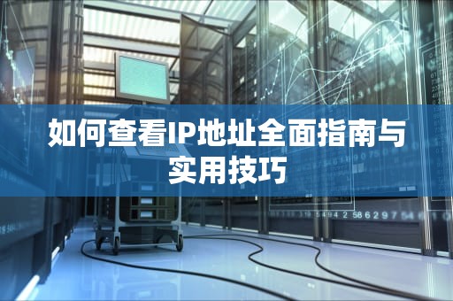 如何查看IP地址全面指南与实用技巧