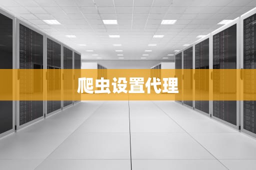 爬虫设置代理