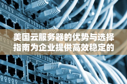 美国云服务器的优势与选择指南为企业提供高效稳定的云端解决方案