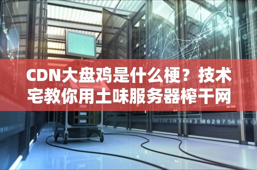 CDN大盘鸡是什么梗？技术宅教你用土味服务器榨干网速！