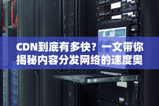CDN到底有多快？一文带你揭秘内容分发网络的速度奥秘！