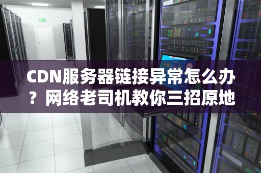 CDN服务器链接异常怎么办？网络老司机教你三招原地复活
