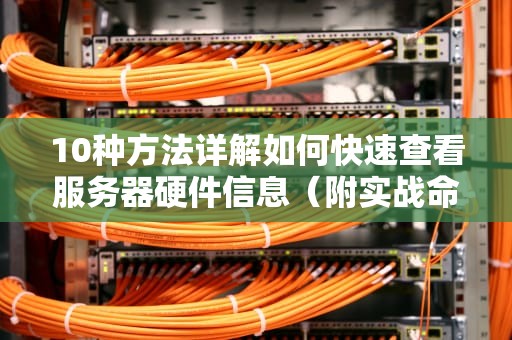 10种方法详解如何快速查看服务器硬件信息（附实战命令）