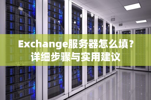 Exchange服务器怎么填？详细步骤与实用建议