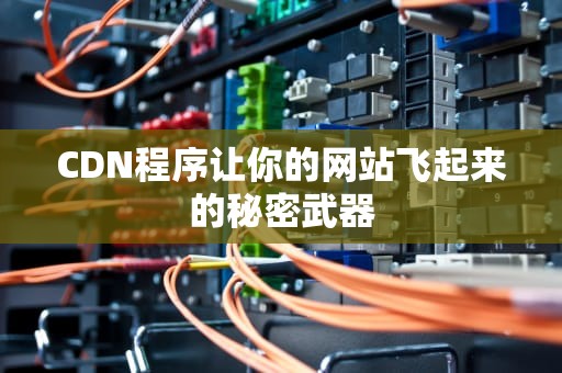 CDN程序让你的网站飞起来的秘密武器