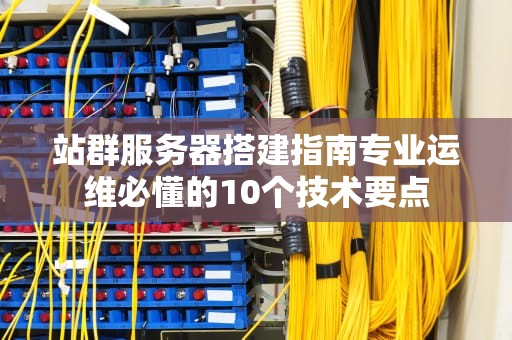 站群服务器搭建指南专业运维必懂的10个技术要点