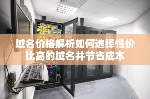 域名价格解析如何选择性价比高的域名并节省成本