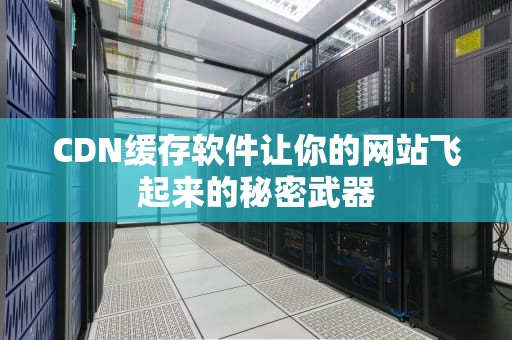 CDN缓存软件让你的网站飞起来的秘密武器