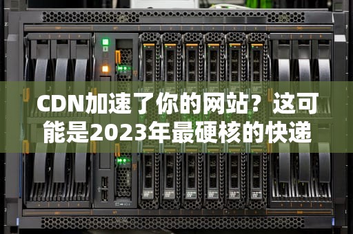 CDN加速了你的网站？这可能是2023年最硬核的快递指南！