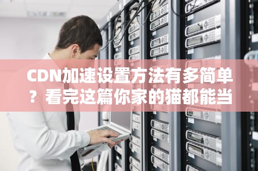CDN加速设置方法有多简单？看完这篇你家的猫都能当网管！