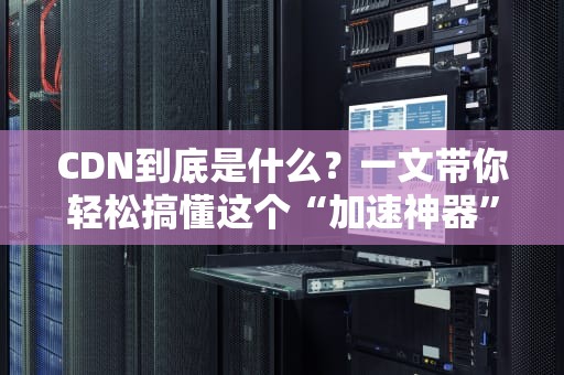 CDN到底是什么？一文带你轻松搞懂这个“加速神器”