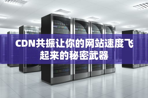 CDN共振让你的网站速度飞起来的秘密武器