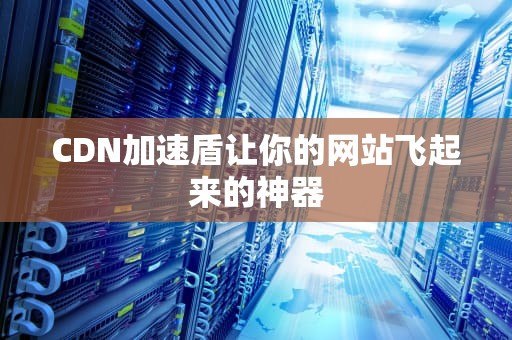 CDN加速盾让你的网站飞起来的神器
