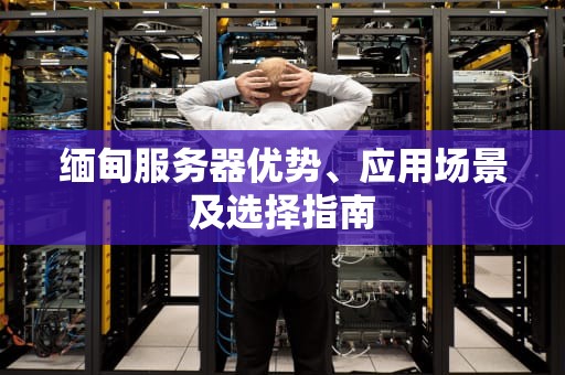 缅甸服务器优势、应用场景及选择指南