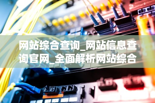 网站综合查询_网站信息查询官网_全面解析网站综合查询的重要性与实现方式